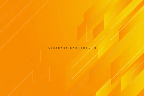 Abstrakter Verlauf Orange Gelb Hintergrund Design — Stockvektor