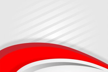 Soyut kırmızı gri gri beyaz boşluk modern fütüristik arka plan çizimi tasarımı. Sunum, afiş, kapak, web, kart, poster, duvar kağıdı için vektör illüstrasyon tasarımı