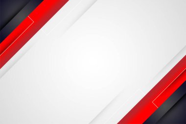 Red white professional geometric background design