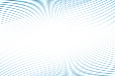 Beyaz arkaplanda metnin için boşluk olan soyut mavi çizgiler deseni