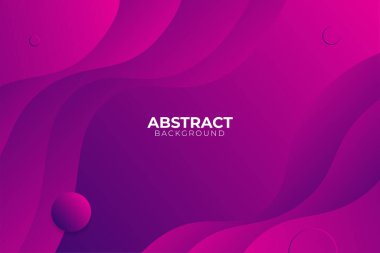 Pembe ve mor arkaplanlı sıvı dalga arkaplanı
