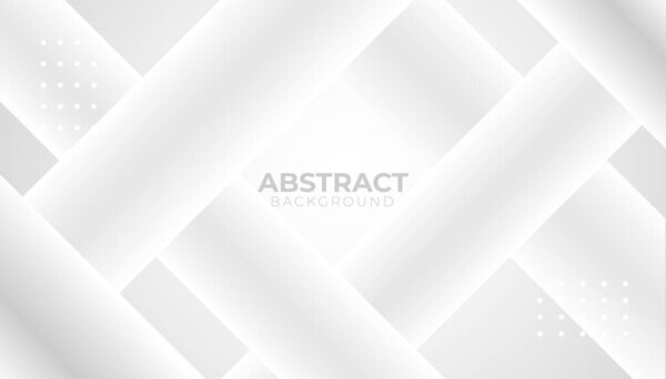Abstract grey and white geometric shape overlap layers on background. Modern tech futuristic design