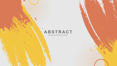 sarı ve turuncu soyut grunge doku arkaplanı
