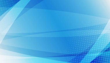 Parlak mavi arkaplan yarım ton ve dokularla örtüşür