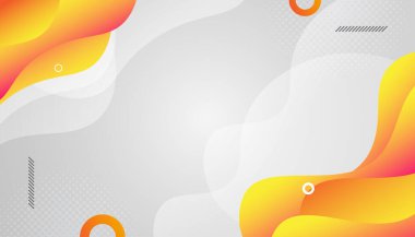 Renkli gradyan ile soyut sıvı arkaplan