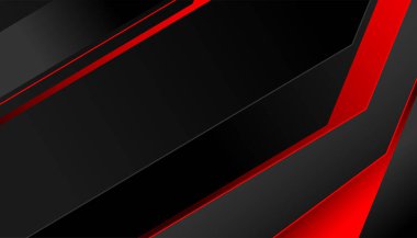 soyut kırmızı ve siyah geometrik arkaplan