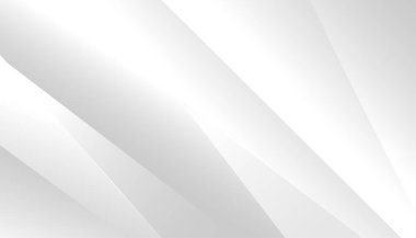 Dinamik çizgileri olan soyut beyaz ve gri arkaplan