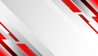 Kırmızı beyaz modern soyut arkaplan tasarımı