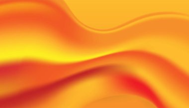 Soyut Sarı ve Turuncu Sıvı Arkaplanı