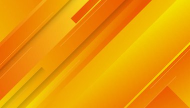 Soyut geometrik sarı ve turuncu köşegen çizgiler arka plan.