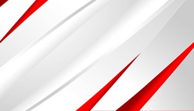 Kırmızı beyaz modern soyut arkaplan tasarımı