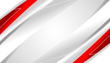 Kırmızı beyaz modern soyut arkaplan tasarımı