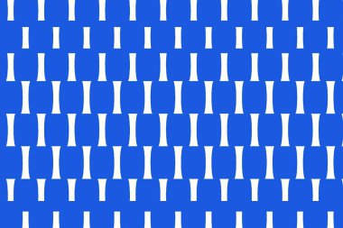 Mavi arkaplanda güzel küçük çizgiler tasarımı