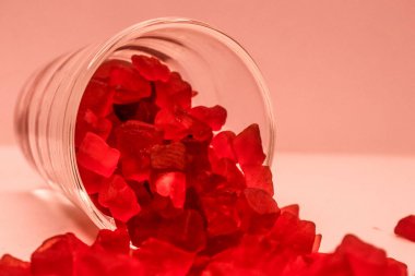 Çok lezzetli, çok tatlı ve lezzetli Tutti Frutti Şekeri
