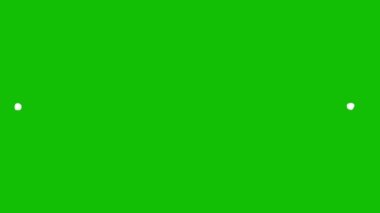 Karalama tarzında beyaz çizgilerin animasyonu. Yeşil arka planda yapışkan bir madde. 2D beyaz mürekkep çizgisi. Alfa kanallı 4k.