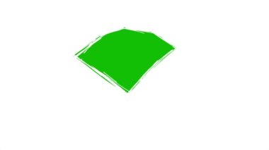 Elle çizilmiş karalamalar geçiş, karalama ve çizim efektleri krom renkli yeşil ekran arka planında, alfa kanallı beyaz renkli kalem ile. El çizimi karalamalar geçiş, karalama ve çizim efekti