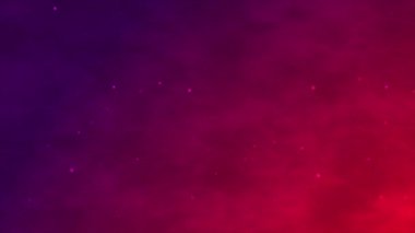 Duman ve toz parçacığı etkisine sahip renkli ışık huzmesi soyut arkaplan. 4K 3D soyut ışık hareketi başlıkları sinematik arkaplan.