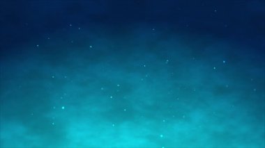 Duman ve toz parçacığı etkisine sahip renkli ışık huzmesi soyut arkaplan. 4K 3D soyut ışık hareketi başlıkları sinematik arkaplan.