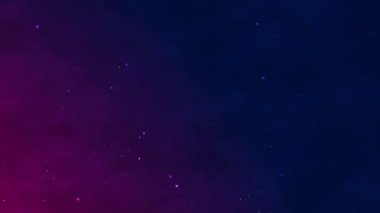 Duman ve toz parçacığı etkisine sahip renkli ışık huzmesi soyut arkaplan. 4K 3D soyut ışık hareketi başlıkları sinematik arkaplan.