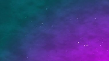 Duman ve toz parçacığı etkisine sahip renkli ışık huzmesi soyut arkaplan. 4K 3D soyut ışık hareketi başlıkları sinematik arkaplan.