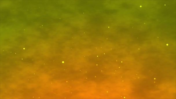Rayon Lumineux Torche Coloré Avec Fumée Poussière Effet Particule Fond — Video