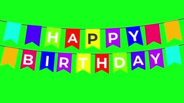 Doğum günün kutlu olsun 4K animasyon filmi