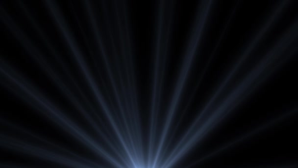 光学レンズフレア効果 黒の背景にレンズフレア効果 オーバーレイ光効果アニメーション 現実的な3Dレンダリング — ストック動画