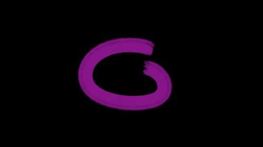 Çok renkli fırça darbeleri seti. Elle boyanmış soyut bir element. Altı çizili ve sınır tasarımı.