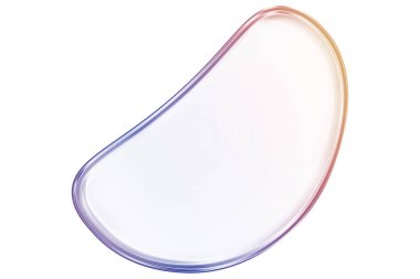 Beyaz arka plan üzerinde izole kabarcık