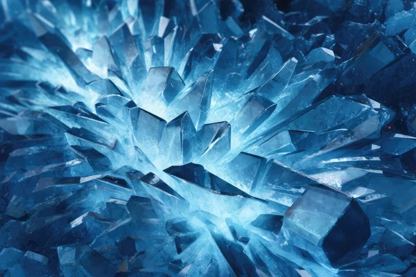 Kış Harikalar Diyarı: İzlanda 'daki bir buz mağarasından soyut buz dokusu arkaplanı. Soğuk ve Mistik 'in büyüleyici bir karışımı.