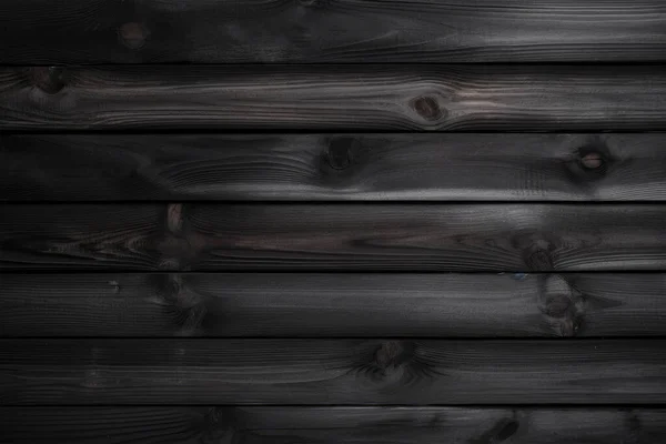 Black Wood Fence Pattern Seamless Background — Stock Photo, Image