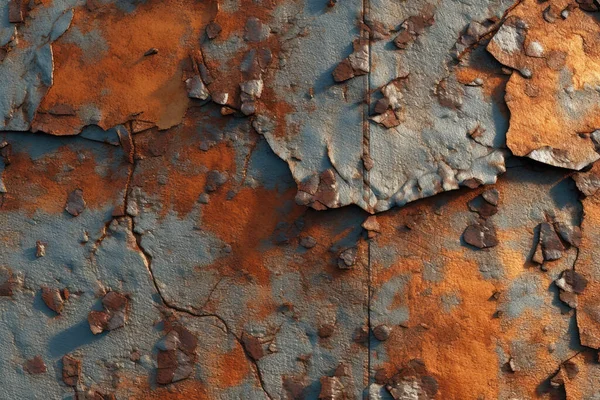 Rust Ocelová Textura Pozadí Image — Stock fotografie