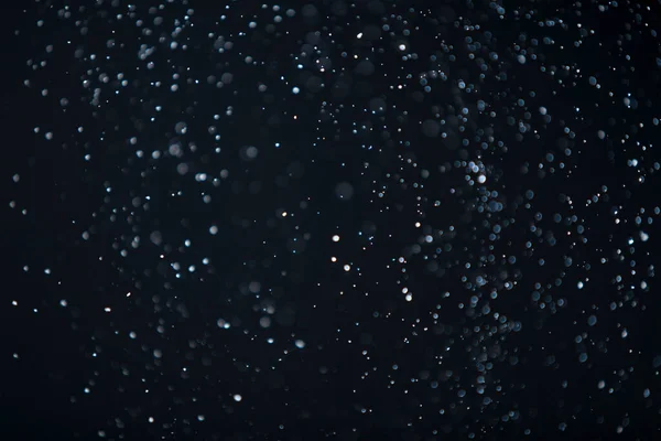 Yüzen Parçacıklar Yüzen Toz Ateş Parçacıkları Siyah Arkaplan Üzerindeki Parçacıklar — Stok fotoğraf