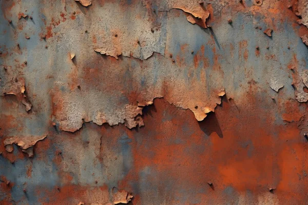 Rust Ocelová Textura Pozadí Image Stock Obrázky