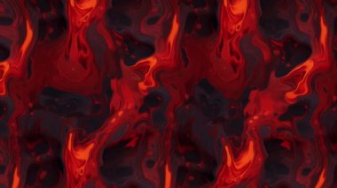 Akışkan Sanat Çizim Videosu - Renkli Dalgalarla Soyut Akrilik Doku, Sıvı Boya Karıştırma Arkaplan Sıçrama ve Girdap, Mavi, Pembe ve Turkuaz Dolu Renklerle Ayrıntılı Hareket Arkaplanı