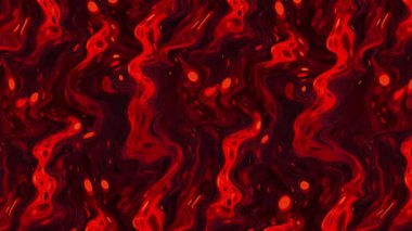 Akışkan Sanat Çizim Videosu - Renkli Dalgalarla Soyut Akrilik Doku, Sıvı Boya Karıştırma Arkaplan Sıçrama ve Girdap, Mavi, Pembe ve Turkuaz Dolu Renklerle Ayrıntılı Hareket Arkaplanı