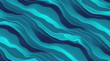 Renkli Mermer Sıvı Dalgaların Soyut Arkaplanı - Güzel 3D Sıvı Sanat, Su Dalgaları, Dalgalar ve 4K Boyası