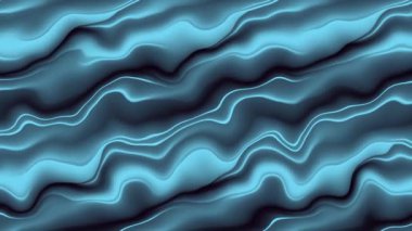 Renkli Mermer Sıvı Dalgaların Soyut Arkaplanı - Güzel 3D Sıvı Sanat, Su Dalgaları, Dalgalar ve 4K Boyası