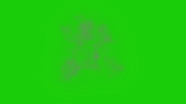 Canlandırılmış Ateş Efekti VFX Renkli Çeşitlilik ve Parıltı Efekti