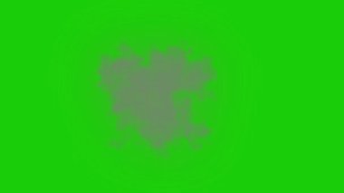 Canlandırılmış Ateş Efekti VFX Renkli Çeşitlilik ve Parıltı Efekti