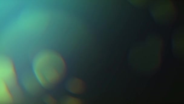 Світло Органічні Витоки Ефект Фон Анімація Світло Єктива Витік Блимає — стокове відео