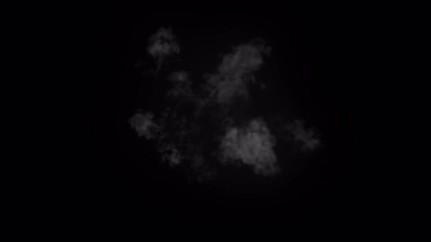 Анімовані Ефекти Вогню Vfx Кольоровими Варіаціями Ефектом Світіння — стокове відео