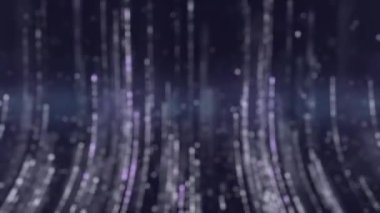 İletişim ve Teknoloji Konsepti ile Geleceğin Nöron Parçacık Akımı 