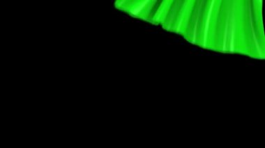 Kumaş Geçişleri- Kusursuz Geçişler İçin Eşleştirme ve Uygulama. Yeşil Ekran 'dan Siyah Ekrana