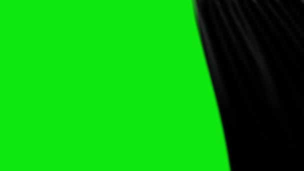 Переходы Ткани Легко Карту Применить Матте Плавных Переходов Зеленый Экран — стоковое видео