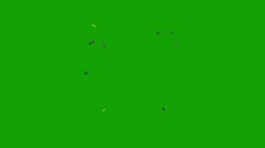 Çizgi film Kar Patlaması FX Elemanı - 2D Patlama Çizgi Filmi FX Pack, 4K Şekil Elementleri ve Kurdele Elementleri. Sürükle ve Bırak, Renk Değiştir. 4K Çözünürlükte Alfa Kanalı ile Hazırlanmış