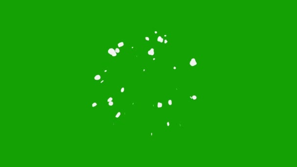 グリーン スクリーン 手描き シームレス ループ アニメーション — ストック動画