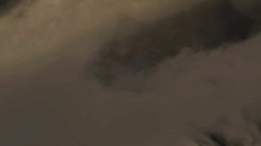 Smoke Foky Buhar Buharı Siyah Ekran Arkaplanındaki Geçiş 