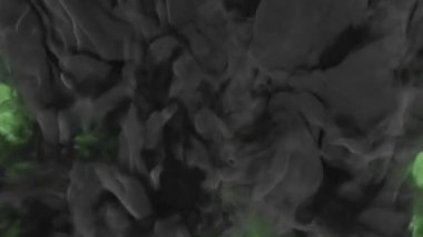 Sis Dumanı Buharı Yeşil Ekran Arkaplanındaki Buhar Geçişi - Luma Matte ile Duman Geçiş Çekimleri