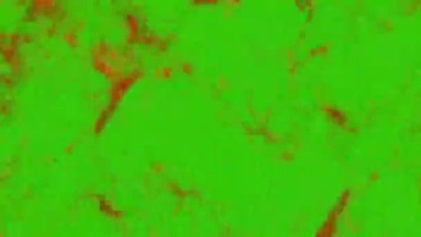 Přechod Požární Exploze Pozadí Zelené Obrazovky Hořící Oheň — Stock video